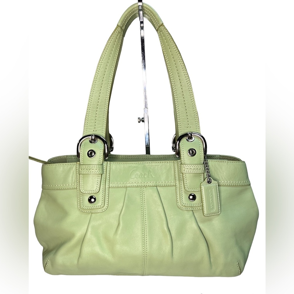 Coach Soho Pleated Leather Bag - Picture 1 of 16